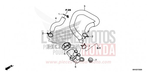 AIR INJECTION SOLENOID VALVE CRF1000AK de 2019